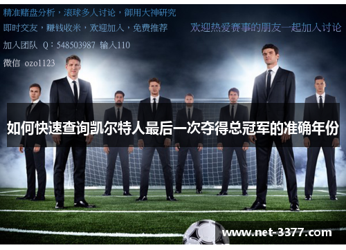 如何快速查询凯尔特人最后一次夺得总冠军的准确年份